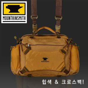 마운틴스미스 투어 러스트 브라운 힙색 크로스백