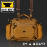 마운틴스미스 투어 러스트 브라운 힙색 크로스백