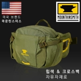 마운틴스미스 드리프트 모스 그린 힙색 크로스백