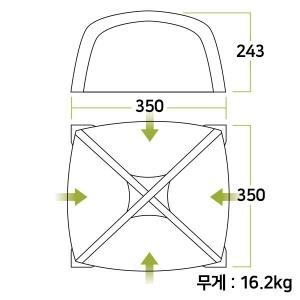 젬파이어 에어로베이스 3 에어쉘터