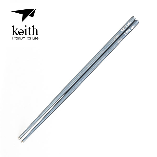 키이스 KE Blue Titanium Square Chopsticks_Ti5632