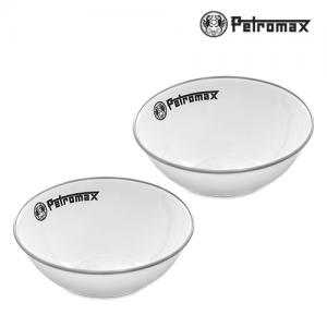 페트로막스 에나멜 보울 캠핑용 그릇(2개입/화이트/1L/PM-PX-BOWL-1-W)