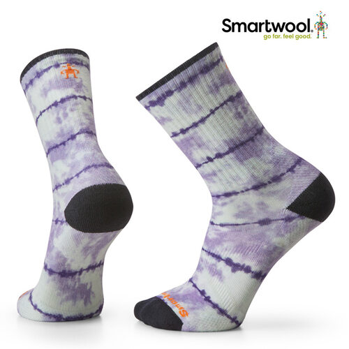 스마트울 Athletic Tie Dye Print Crew Socks