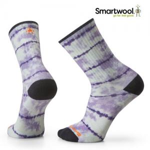 스마트울 Athletic Tie Dye Print Crew Socks