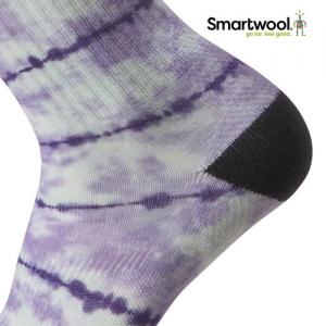 스마트울 Athletic Tie Dye Print Crew Socks