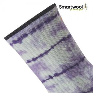 스마트울 Athletic Tie Dye Print Crew Socks