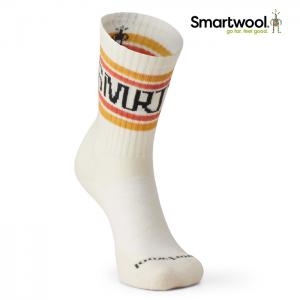스마트울 Athletic SMRTWL Retro Stripe Crew Socks