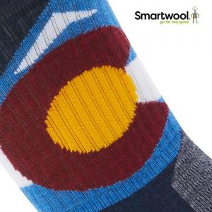 스마트울 Hike Light Cushion Colorado Crew Socks