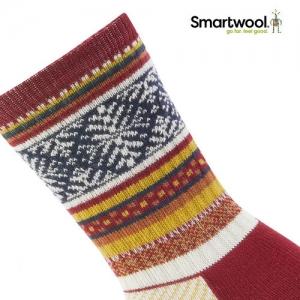 스마트울 Evy Light Cushion Fair Isle Sweater Crew Socks (Evy LC Fair Isle Swtr Crw)