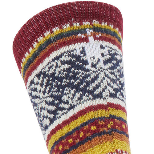 스마트울 Evy Light Cushion Fair Isle Sweater Crew Socks (Evy LC Fair Isle Swtr Crw)
