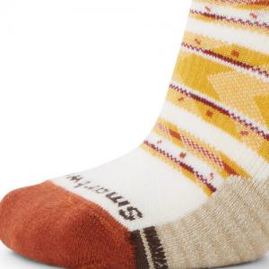 스마트울 W Hike Light Cushion Stitch Stripe Mid Crew Socks 여성