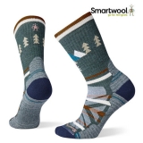 스마트울 W Hike Light Cushion Under the Stars Crew Socks 여성