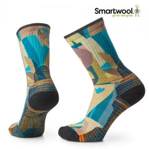 스마트울 W Hike Light Cushion Worst Crew Print Crew Socks 여성