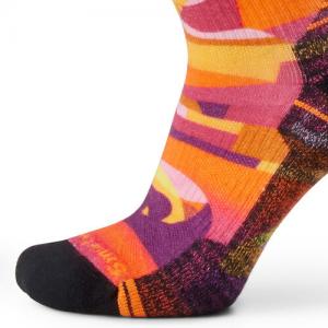 스마트울 W Hike Light Cushion Bear Country Print Crew Socks