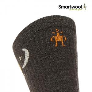스마트울 Hike Light Cushion Nightfall Forest Crew Socks