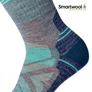 스마트울 W Hike Light Cushion Mid Crew Socks