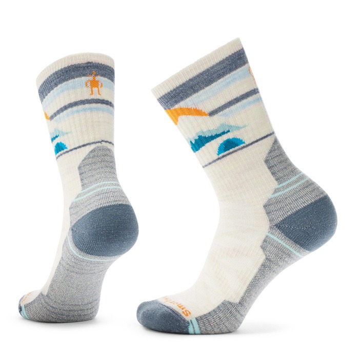 스마트울 W Hike Light Cushion Mountain Moon Crew Socks