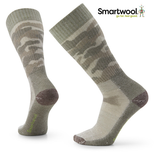 스마트울 Hunt Classic Edition Full Cushion Camo Tall Crew Socks