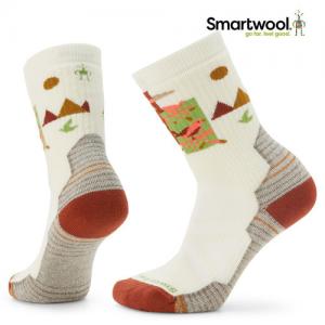 스마트울 W Hike Full Cushion Alpine Perch Crew Socks (Women's Hike Full Cushion Alpine Perch C)