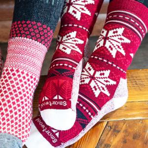 스마트울 Women's Everyday Cozy Lodge Crew Socks