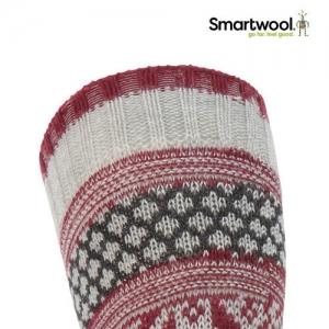 스마트울 Everyday Popcorn Snowflake Pattern Crew Socks