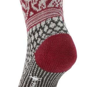 스마트울 Everyday Popcorn Snowflake Pattern Crew Socks