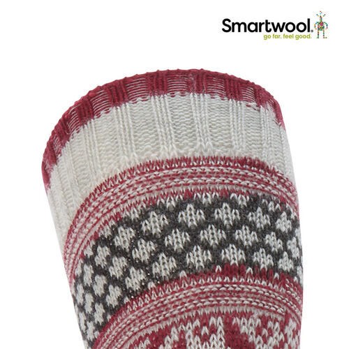 스마트울 Everyday Popcorn Snowflake Pattern Crew Socks