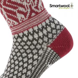 스마트울 Everyday Popcorn Snowflake Pattern Crew Socks
