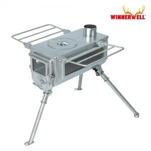 위너웰 우드랜더 더블 뷰 우드스토브 캠핑용 화목난로 S (910259)