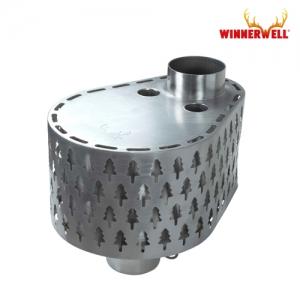 위너웰 89mm 연통 장착 가능한 2차 연소 조리용 버너 (910480)
