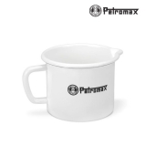 페트로막스 캠핑용 에나멜 밀크 포트 법랑 냄비 1리터, 화이트 (PM-PX-MILKEN1-W)
