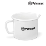 페트로막스 캠핑용 에나멜 밀크 포트 법랑 냄비 1.4리터, 화이트 (PM-PX-MILKEN1.4-W)