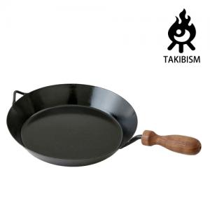 타키비즘 아이언 철제 캠핑 프라이팬 (MK027)