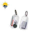 썬 컴퍼니 돋보기 나침반 온도계