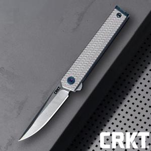 CRKT CEO 마이크로플리퍼 드롭 포인트(F) 폴딩 나이프