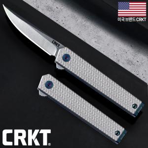CRKT CEO 마이크로플리퍼 드롭 포인트(F) 폴딩 나이프