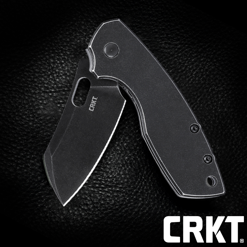 CRKT 필라르 라지(F) 블랙 폴딩 나이프