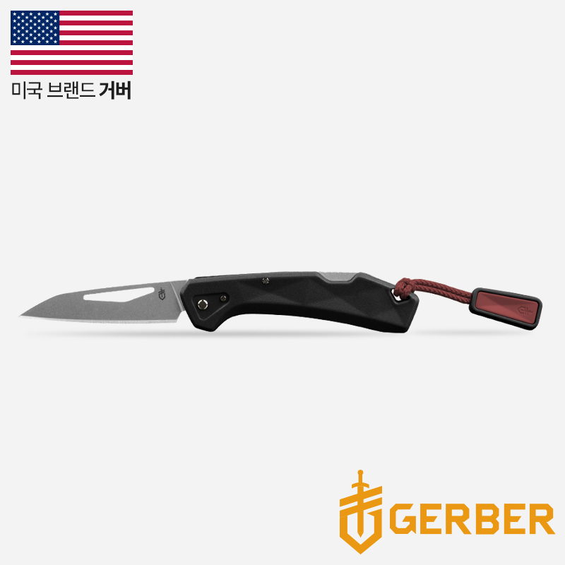 GERBER 거버 LST 미니(F) 블랙 폴딩 나이프