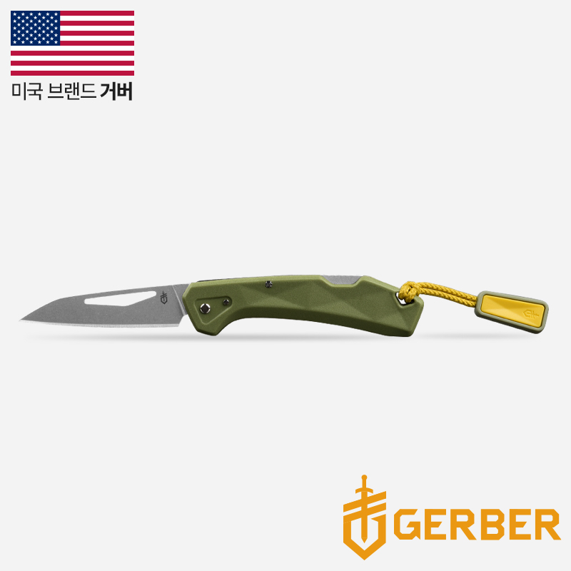GERBER 거버 LST 미니(F) 리첸그린 폴딩 나이프
