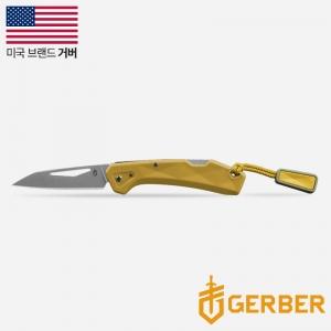GERBER 거버 LST 미니(F) 머스타드옐로우 폴딩 나이프