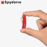 스파이더코 버그(F) 레드 폴딩 나이프