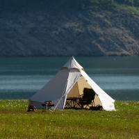 유니프레임 2폴 티피 솔로 360 세트 플러스