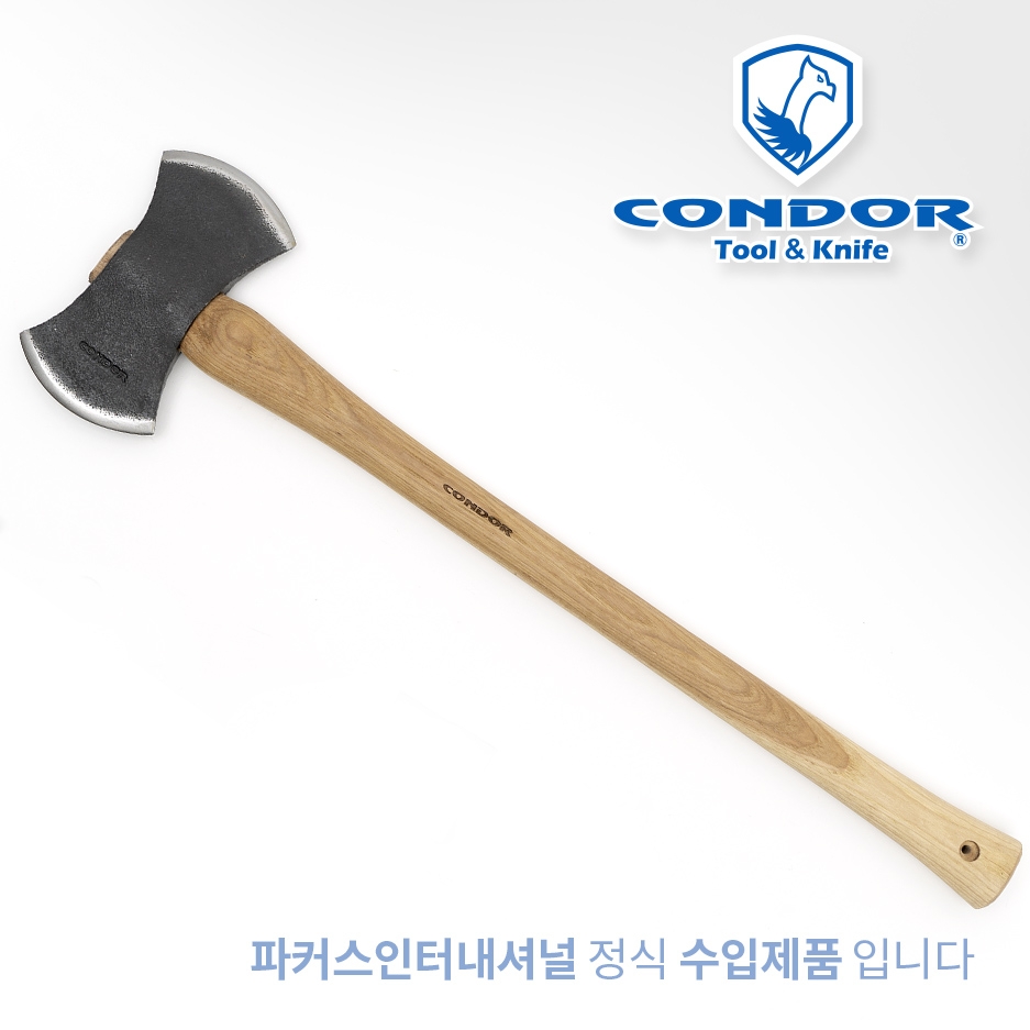 콘도르 던지기용 양날 도끼 미시간 더블빗 액스 (CTK-61404)