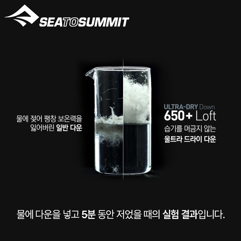 씨투써밋 서킷 -9도 숏 다운 침낭