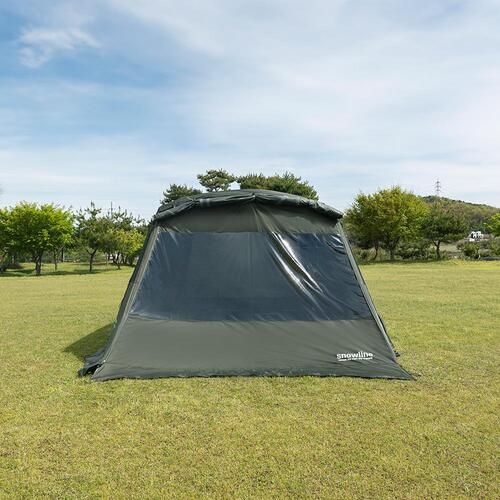 스노우라인 새턴에어텐트 다크카키
