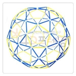 4D프레임 별 모아 구 만들기