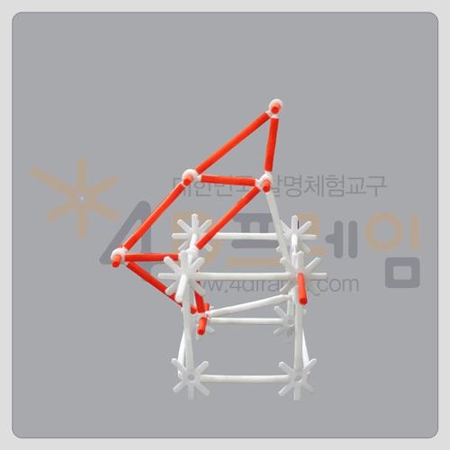 4D프레임 크랭크로 움직이는 사각형(입체)