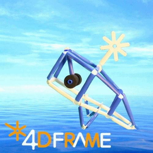 4D프레임 고래(10마리)