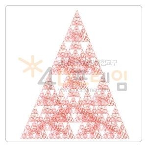 4D프레임 시에르핀스키 삼각형(이등변 5단계) 4D프레임 시에르핀스키 삼각형(이등변 5단계)