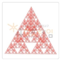 4D프레임 시에르핀스키 삼각형(정삼각 6단계)